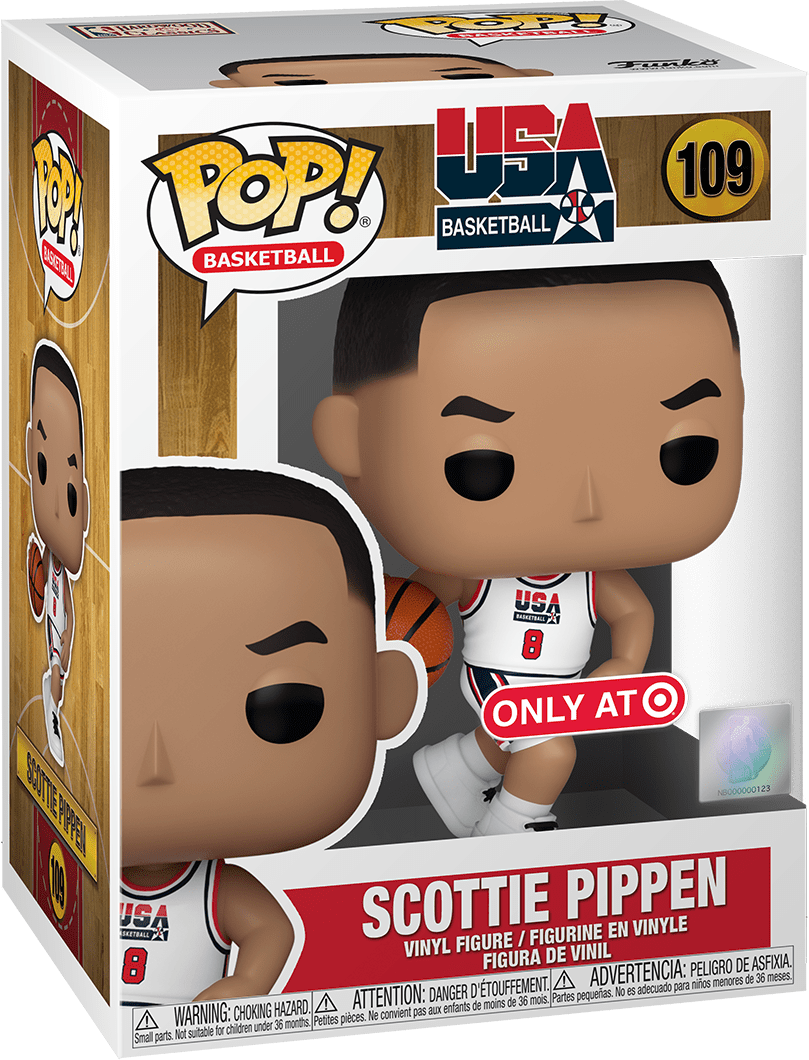 Funko Pop Basketball Scottie Pippen 109 - NERD BLVD