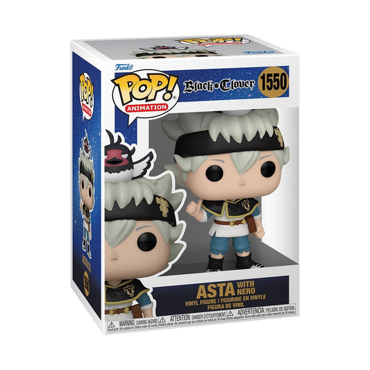 Funko POP Black Clover Asta with Nero #1550 - NERD BLVD