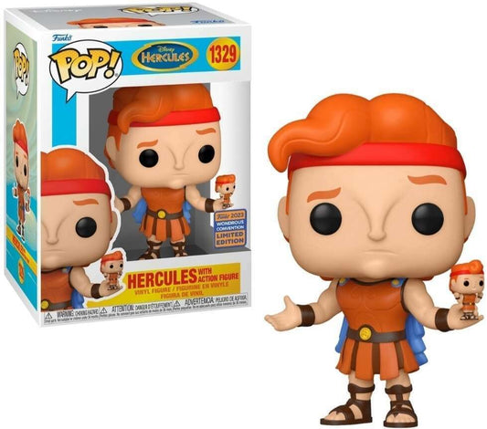 Funko POP Disney Hercules W/ Action Figure 1329 - NERD BLVD