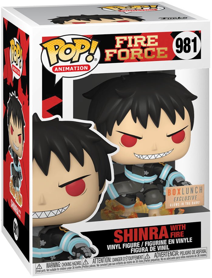 Funko POP Fire Force Shinra 981 Box lunch Exclusive - NERD BLVD