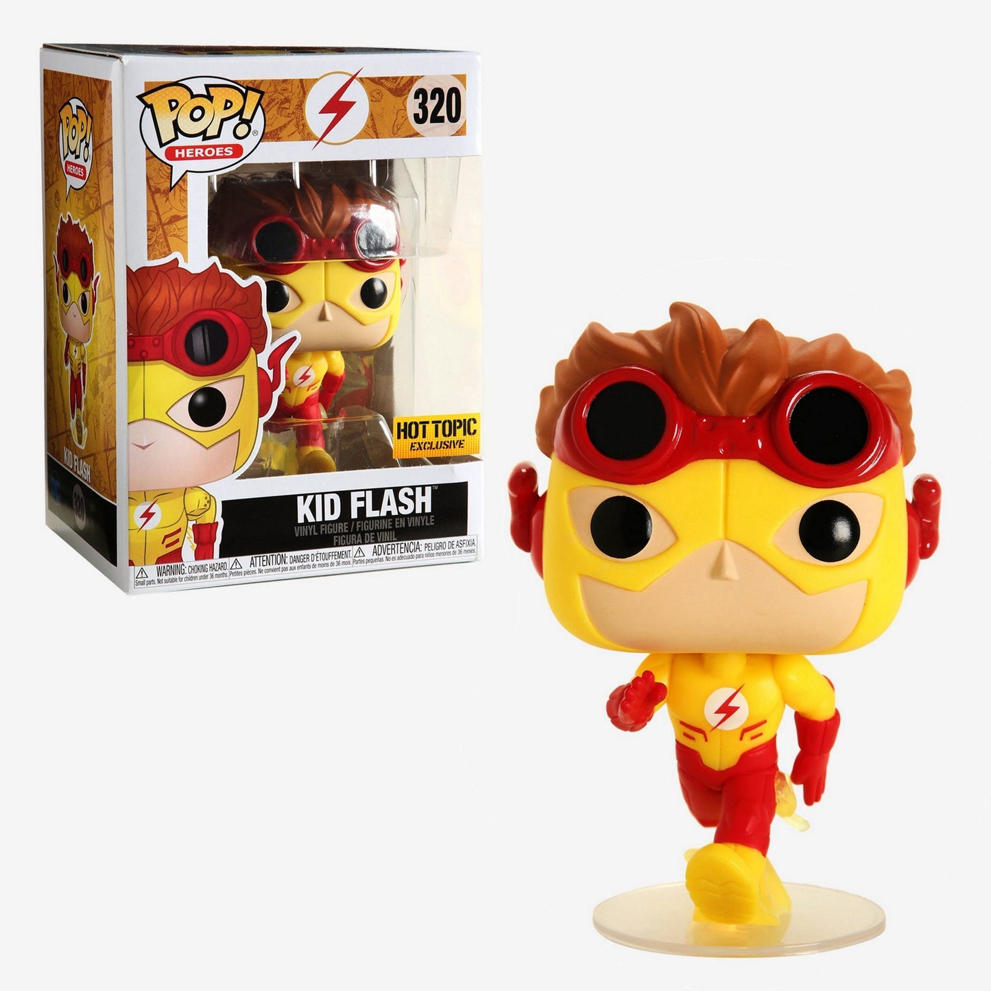 Funko POP Flash Kid Flash 320 Hot Topic Exclusive Young Justice - NERD BLVD