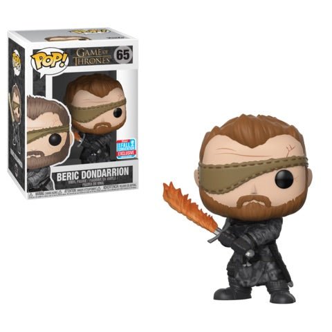 Funko Pop Game Of Thrones Beric Dondarrion 65 Fall Convention 2018 - NERD BLVD