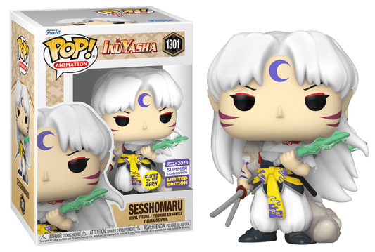 Funko POP InuYasha Sesshomaru 1301 2023 Summer Convention LE Shared - NERD BLVD