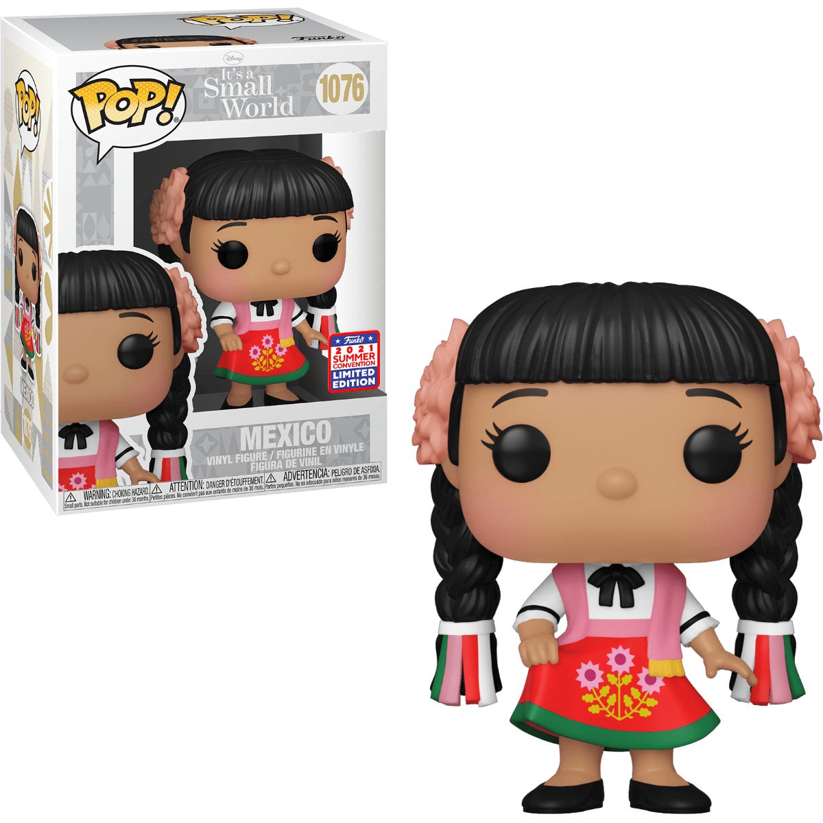 Funko Pop Its A Small World Mexico 1076 Summer Convention 2021 - NERD BLVD