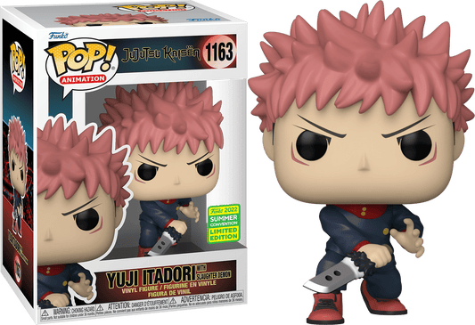 Funko Pop Jujutsu Kaisen Yuji Itadori 1163 Summer Convention 2022 Shared Sticker - NERD BLVD