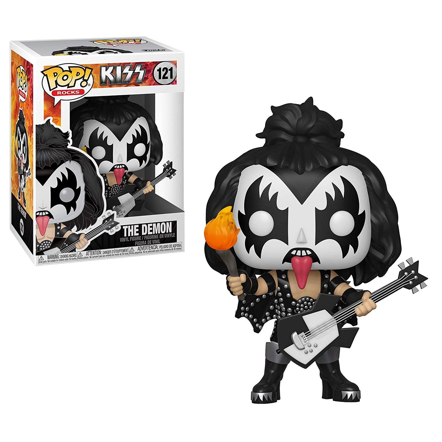 Funko POP Kiss The Demon 121 - NERD BLVD