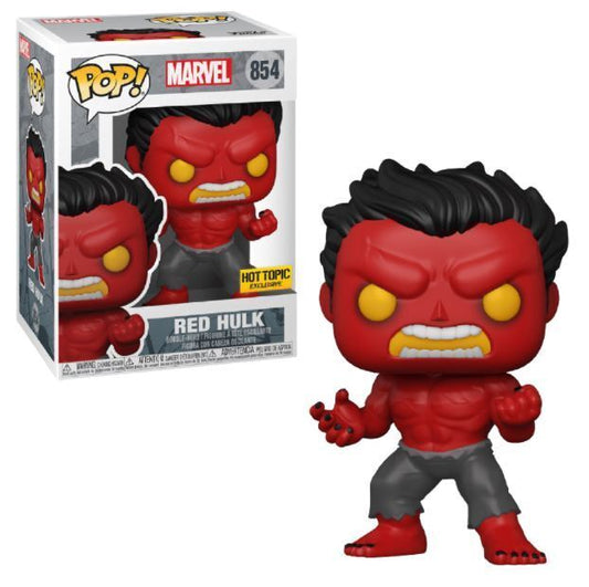 Funko POP Marvel Red Hulk 854 - NERD BLVD