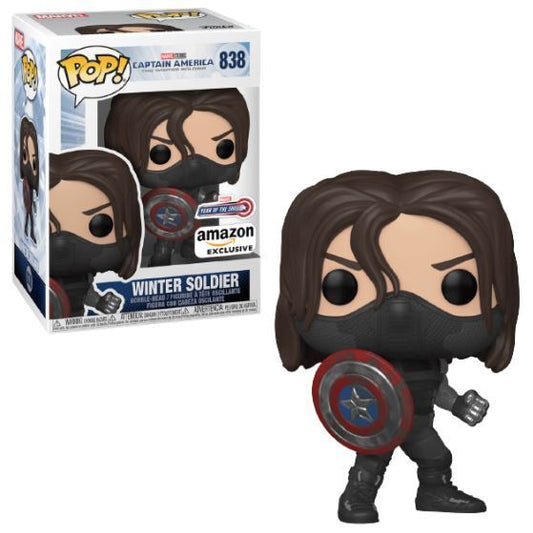 Funko Pop Marvel Winter Soldier 838 Amazon Exclusive - NERD BLVD