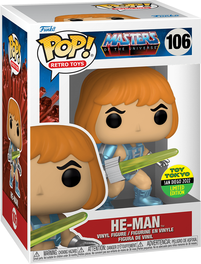 Funko POP Masters of the Universe He-Man Toy Tokyo 106 - NERD BLVD