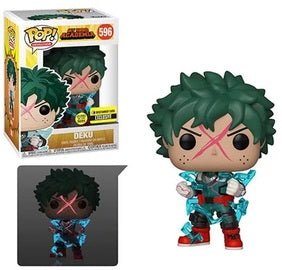 Funko POP My Hero Academia Deck 596 Glow in the dark EE Exclusive - NERD BLVD