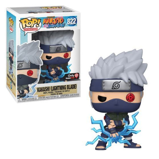 Funko POP Naruto Kakashi (Lighting blade) 822 Only At GameStop - NERD BLVD