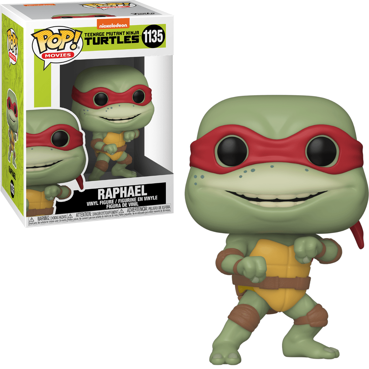 Funko POP Nickelodeon Teenage Mutant Ninja Turtles Raphael 1135 - NERD BLVD