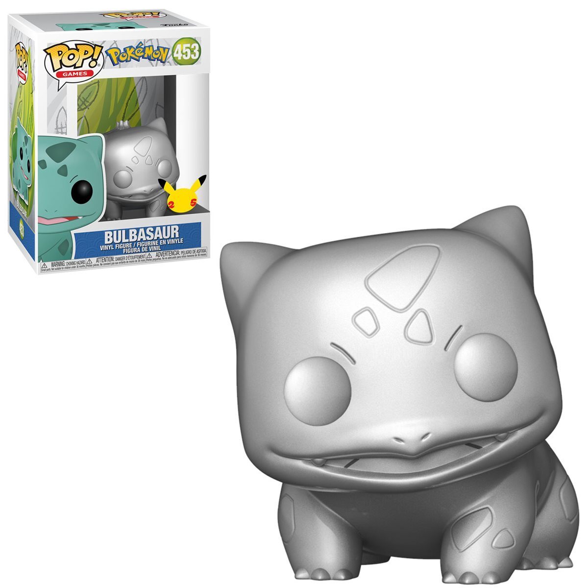 Funko Pop Pokémon Bulbasaur 453 25th Anniversary - NERD BLVD