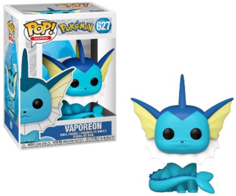 Funko POP Pokemon Vaporeon 627 - NERD BLVD