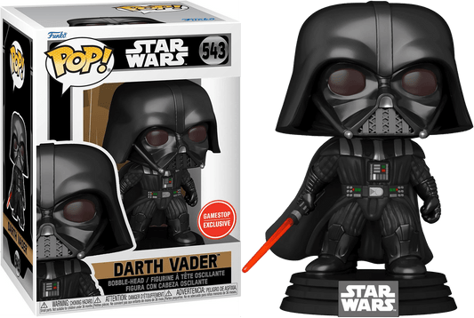 Funko Pop Star Wars Darth Vader 543 Gamestop - NERD BLVD