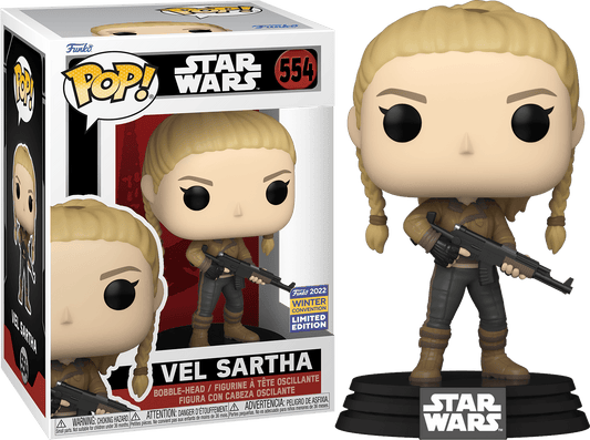 Funko Pop Star Wars Ven Sartha 554 Winter Convention 2022 Shared Sticker - NERD BLVD