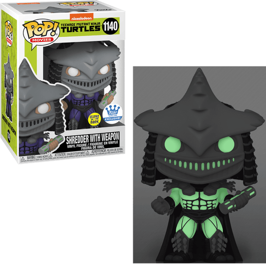 Funko Pop Teenage Mutant Ninja Turtles Shredder With Weapon 1140 - NERD BLVD