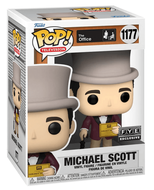 Funko Pop The Office Michael Scott 1177 FYE Exclusive - NERD BLVD