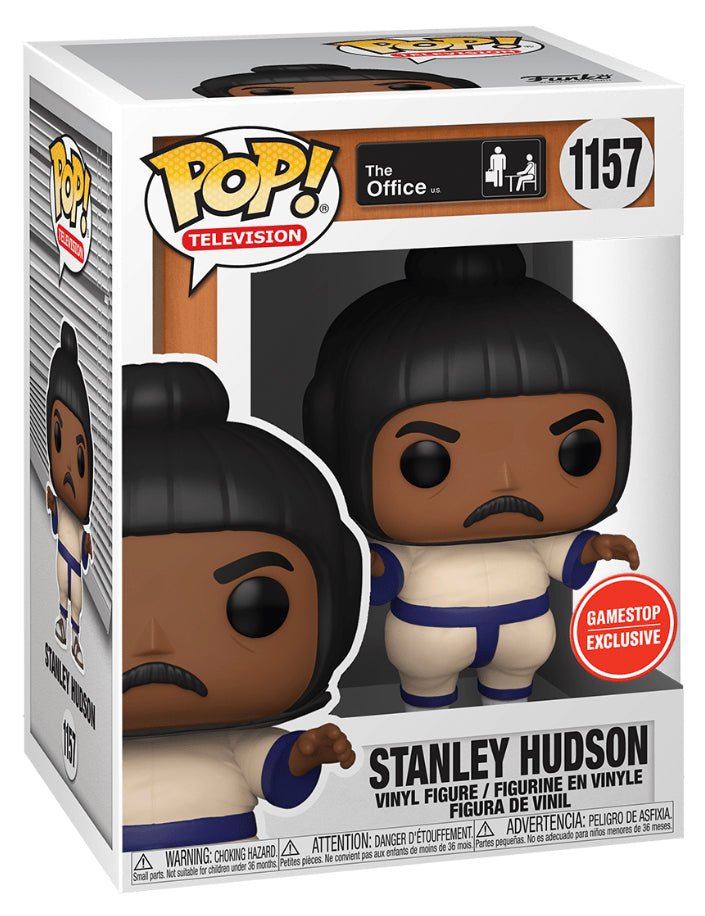 Funko Pop The Office Stanley Hudson 1157 Gamestop - NERD BLVD