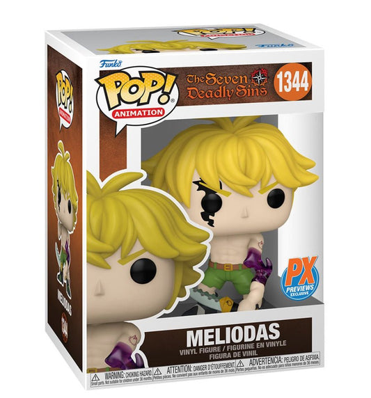 Funko Pop The seven deadly sins Meliodas 1344 PX Exclusive - NERD BLVD