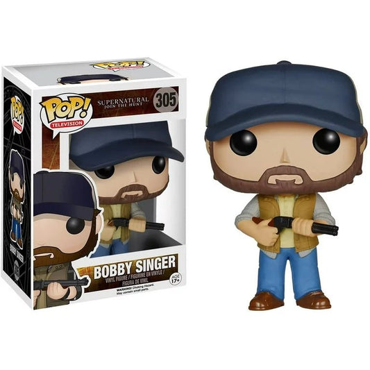 Funko POP TV Supernatural - Bobby Singer #305 - NERD BLVD