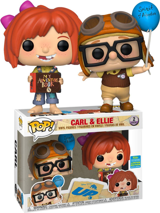 Funko POP Up Carl & Ellie 2 pack Funko 2019 summer convention LE exclusive - NERD BLVD