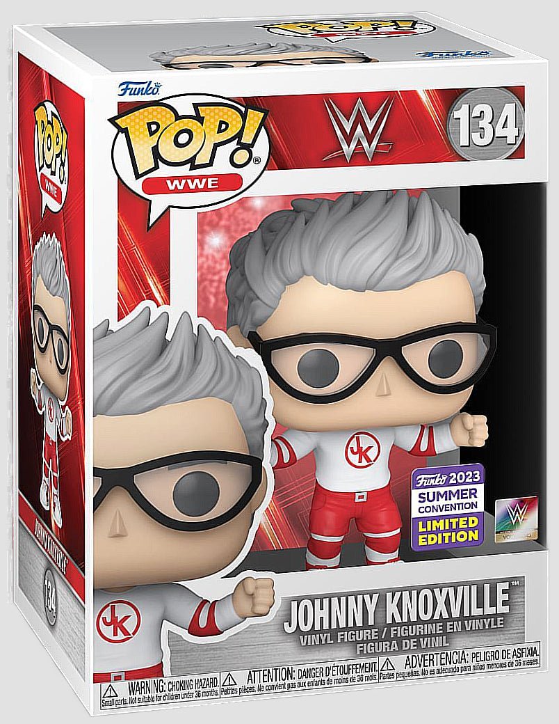 Funko POP WWE Johnny Knoxville Funko 2023 Summer Convention LE Shared Sticker - NERD BLVD