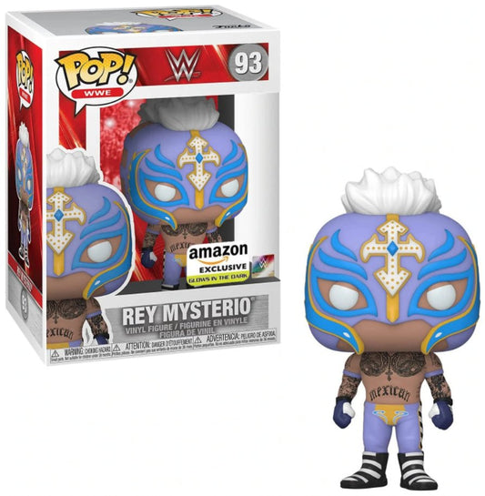 Funko Pop WWE Rey Mysterio 93 Amazon Exclusive GITD - NERD BLVD