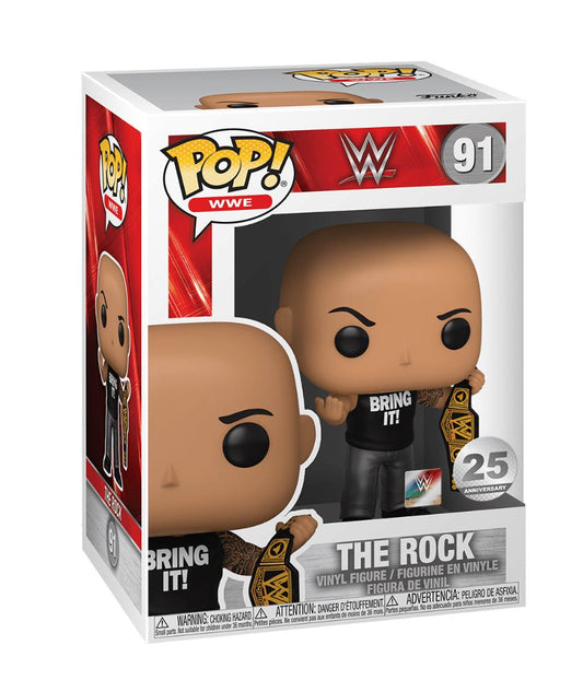 Funko Pop WWE The Rock 91 Entertainment Earth - NERD BLVD