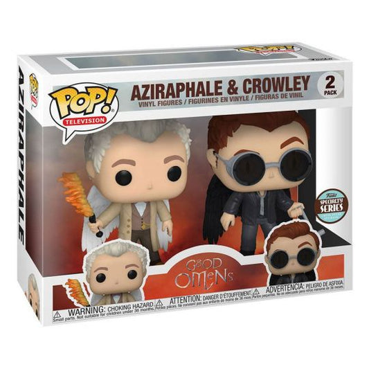 Good Omens Aziraphale & Crowley 2 pack Funko Specialty series LE exclusive - NERD BLVD