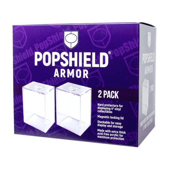 POPShield Armor 2 Pack - 4 Inch Funko POP Protector - NERD BLVD