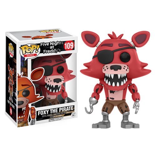 Pre-Order Five Nights at Freddy's Foxy The Pirate Funko Pop! Vinyl Figure #109 - NERD BLVD