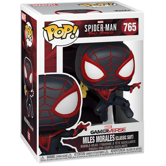 Pre-Order Spider-Man Miles Morales Classic Suit Funko Pop! Vinyl Figure #765 - NERD BLVD