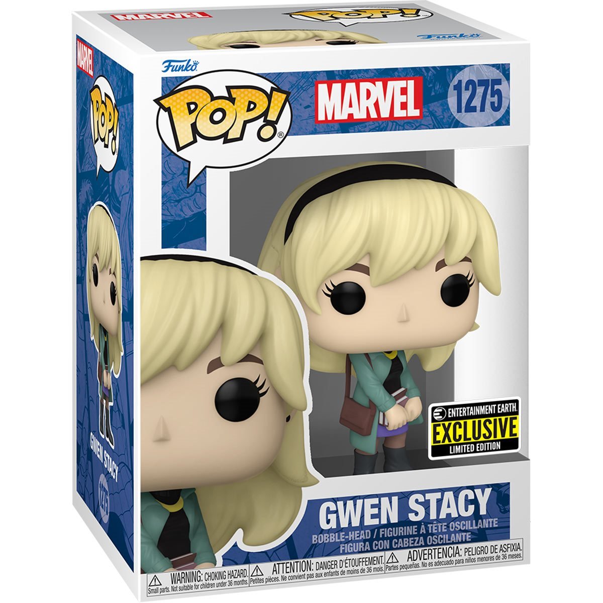 Spider-Man Gwen Stacy Funko Pop! Vinyl Figure #1275 - NERD BLVD