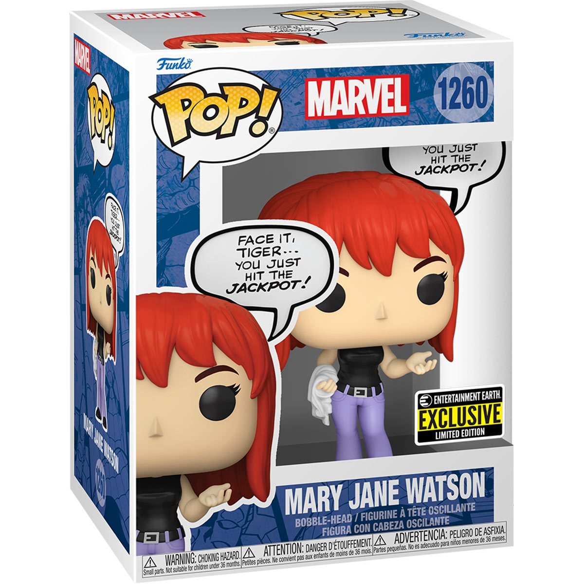 Spider-Man Mary Jane Watson Funko Pop! Vinyl Figure #1260 - NERD BLVD