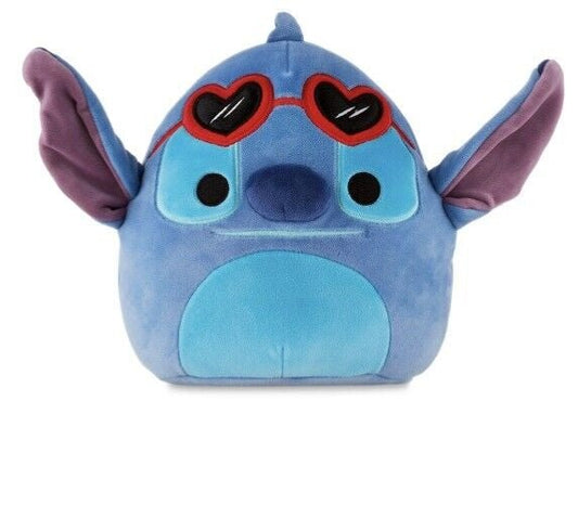 Squishmallows 8" Valentines Stitch with Heart Glasses - NERD BLVD