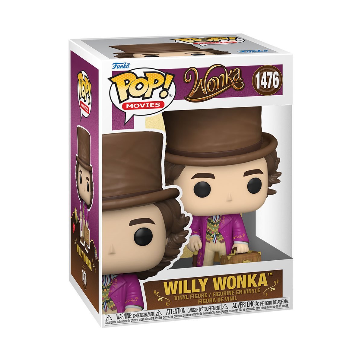 Wonka Willy Wonka Funko Pop! Vinyl Figure #1476 - NERD BLVD